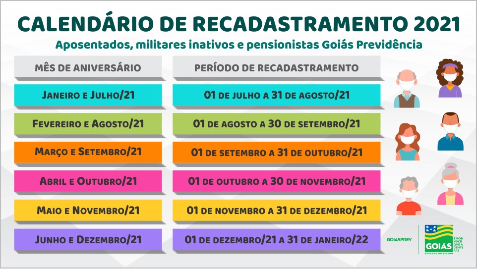 Arte: Divulgação/Goiasprev